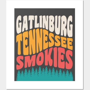 Gatlinburg Tennessee Great Smoky Mountains Hiking Vacation Posters and Art